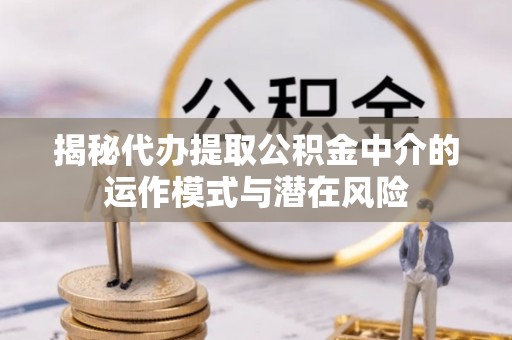 哈密揭秘代办提取公积金中介的运作模式与潜在风险