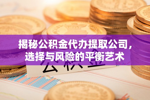 哈密揭秘公积金代办提取公司，选择与风险的平衡艺术