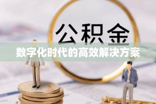 哈密数字化时代的高效解决方案
