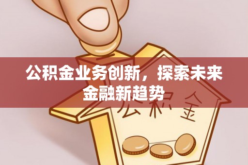 哈密公积金业务创新，探索未来金融新趋势